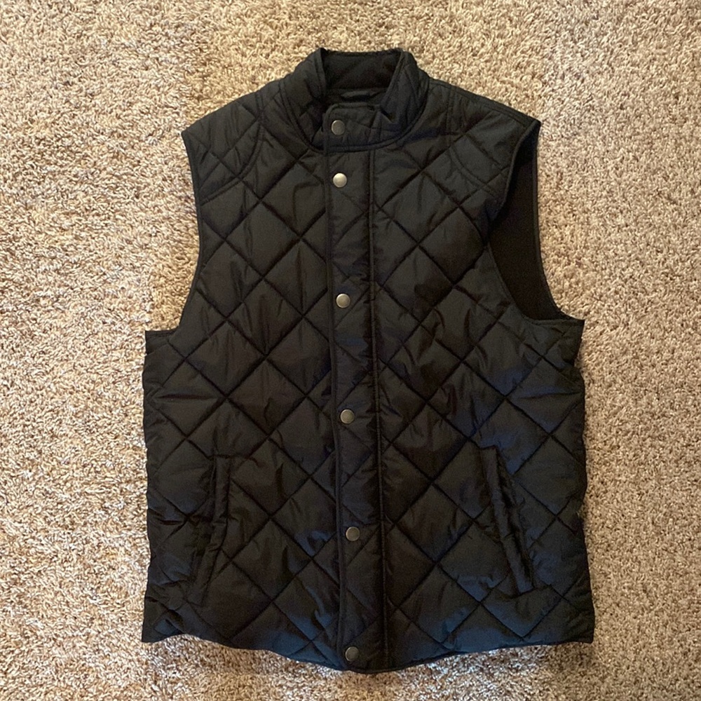 Gap Zip/snap Puffer Vest